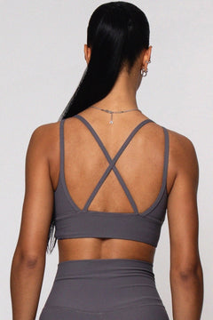 Palms Sport Bra Stone