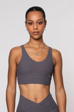 Palms Sport Bra Stone