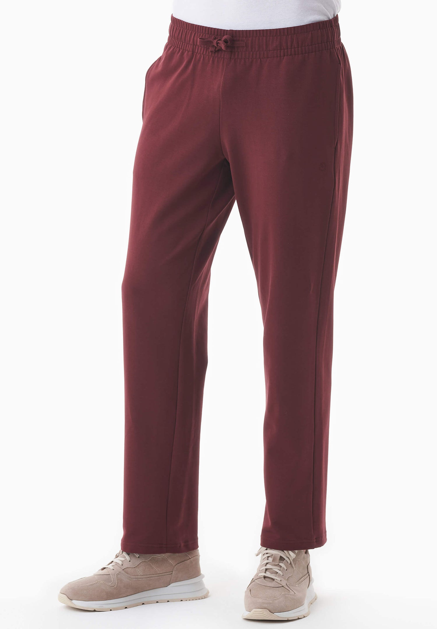 Poyraz Light Organic Cotton Sweatpants Bordeaux
