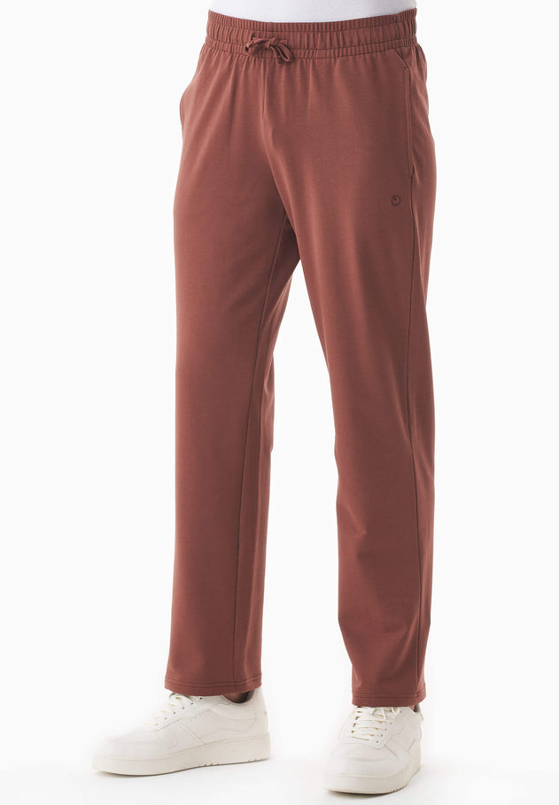 Poyraz Light Organic Cotton Sweatpants Coffee Brown