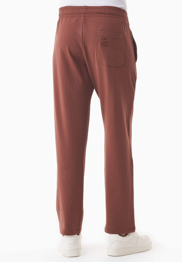 Poyraz Light Organic Cotton Sweatpants Coffee Brown