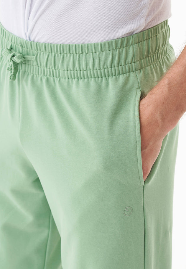 Poyraz Light Organic Cotton Sweatpants Mineral Green