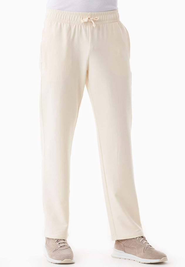 Poyraz Light Organic Cotton Sweatpants Off White