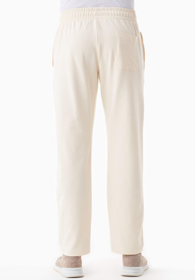 Poyraz Light Organic Cotton Sweatpants Off White