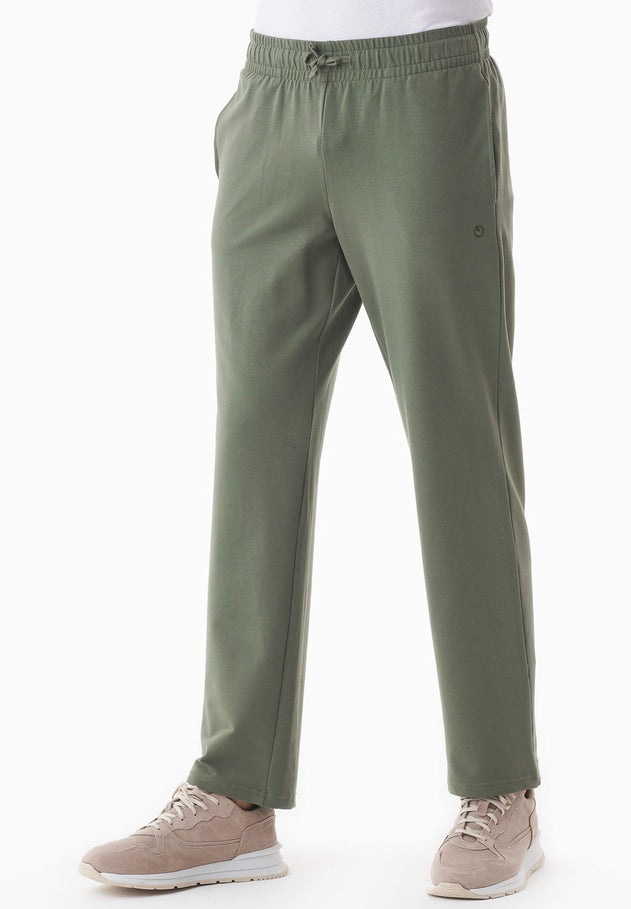 Poyraz Light Organic Cotton Sweatpants Olive
