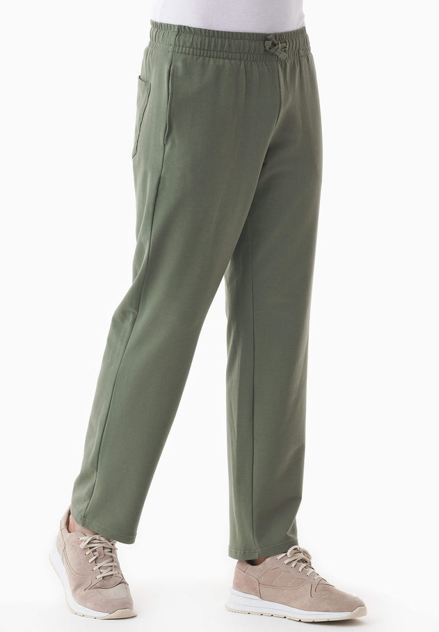 Poyraz Light Organic Cotton Sweatpants Olive