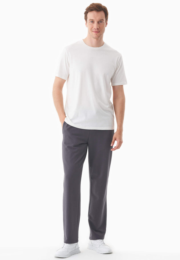 Poyraz Light Organic Cotton Sweatpants Shadow