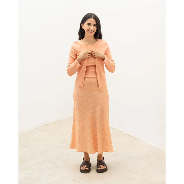 Rebeca Cardigan Apricot