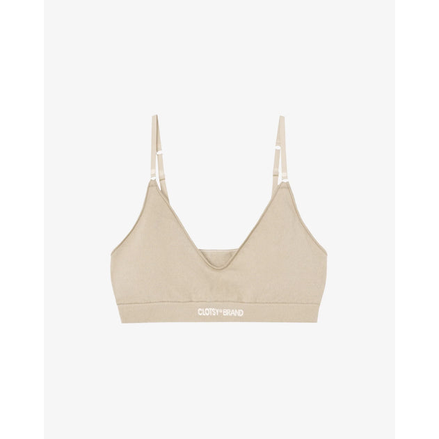 Clotsy Brand Bralette Sand