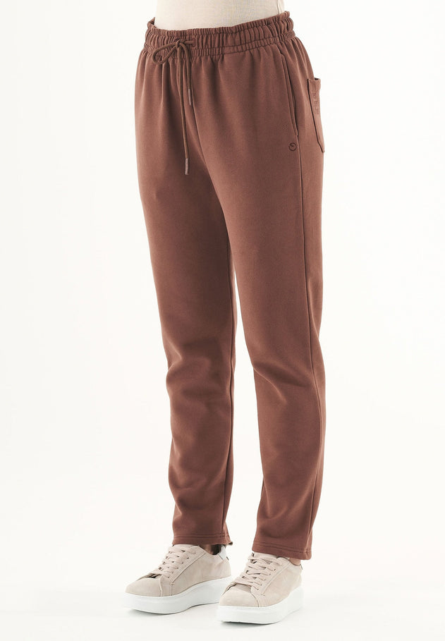 Pureen Soft Touch Organic Cotton Sweatpants Coffee Brown