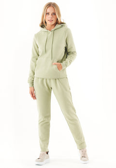 Pureen Soft Touch Organic Cotton Sweatpants Sage Green