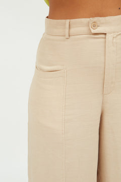 Man Pants Beige