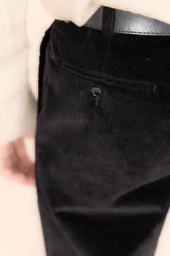 The Dacian Corduroy Trousers  Black