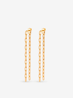 Paolo Long Link Earrings