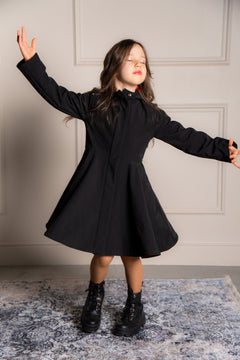 Raven Red Kids' Raincoat Black