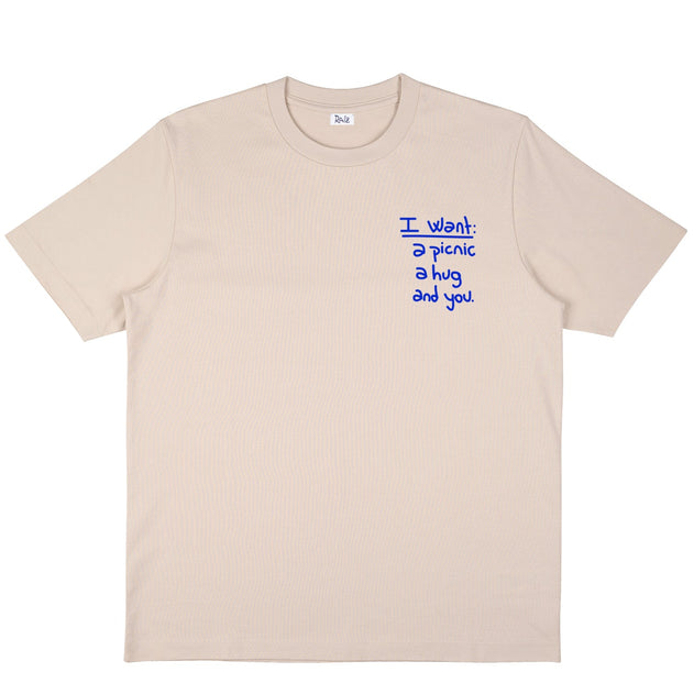 Picnic T-Shirt Beige