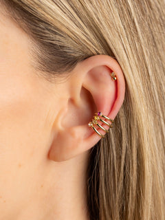 Pio Earring Fuchsia