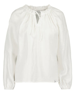 Paloma Blouse Coconut Milk White - IVALO.COM