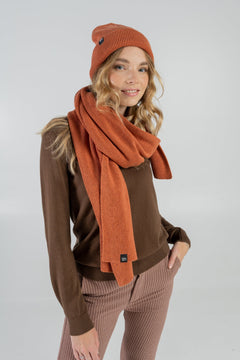 Knitted Beanie Orange
