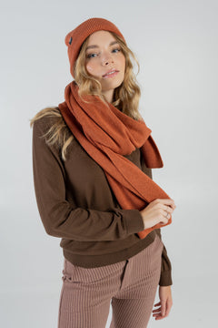 Knitted Beanie Orange