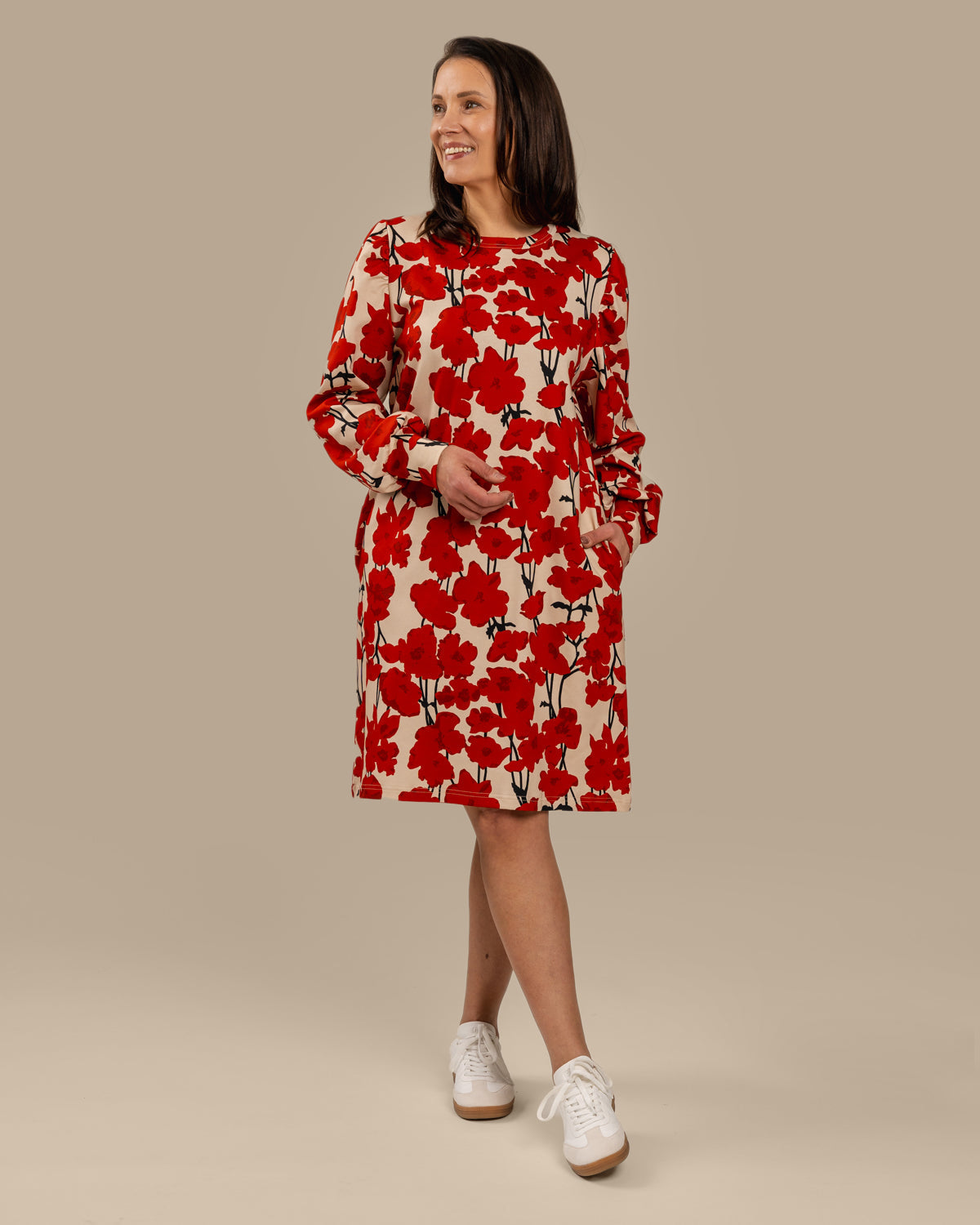 Puff-Sleeved Dress Valmut