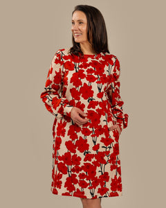 Puff-Sleeved Dress Valmut