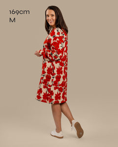 Puff-Sleeved Dress Valmut