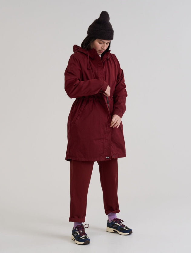 Eija Anorak Auburn Red