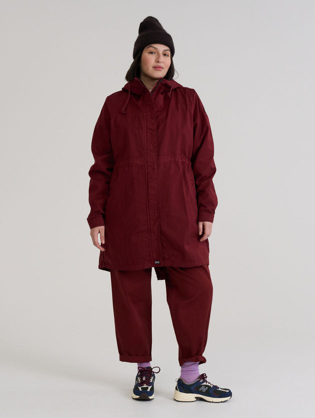 Eija Anorak Auburn Red