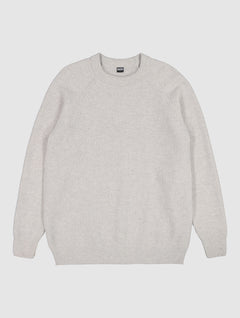 Kuohu Heavy Wool Sweater Marble Grey