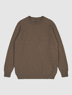 Kuohu Heavy Wool Sweater Light Brown