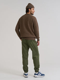 Kuohu Heavy Wool Sweater Light Brown