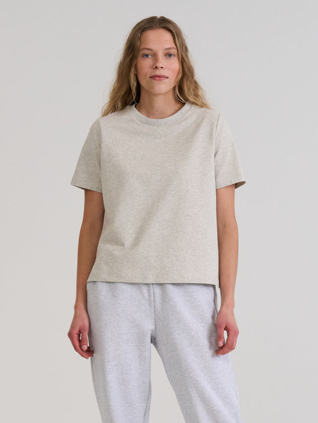 Laura T-Shirt Marble Grey