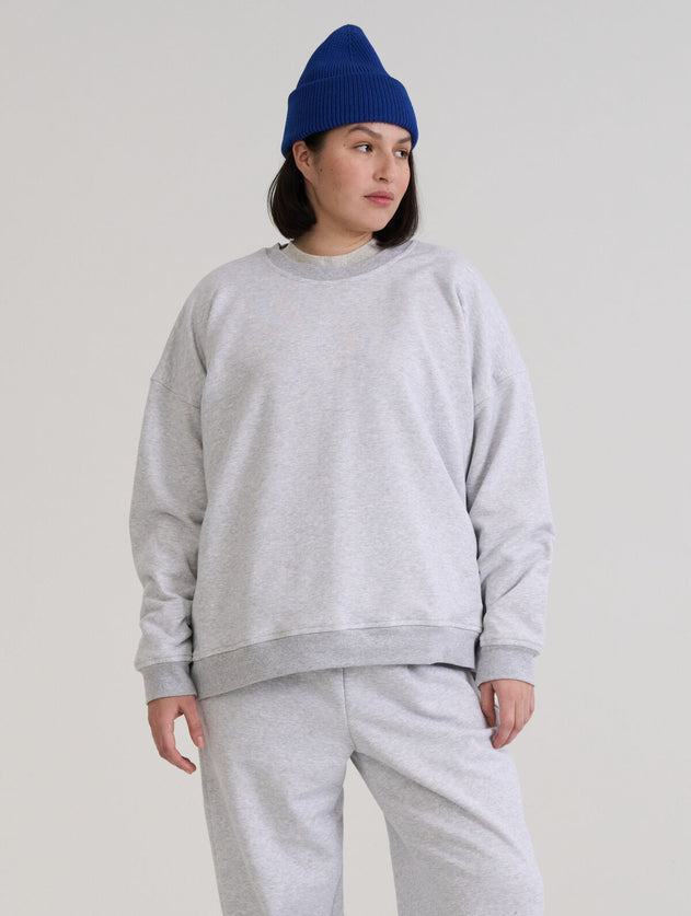 Malla Sweatshirt Marble Grey