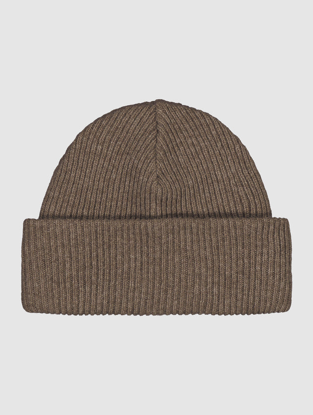 Pekka Wool Beanie Light Brown