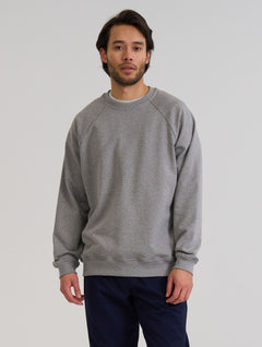 Classic Sweatshirt Light Melange Grey