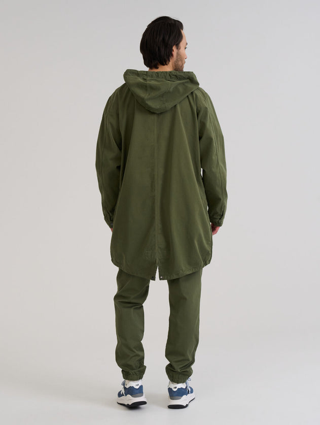 Maxi Anorak Moss Green