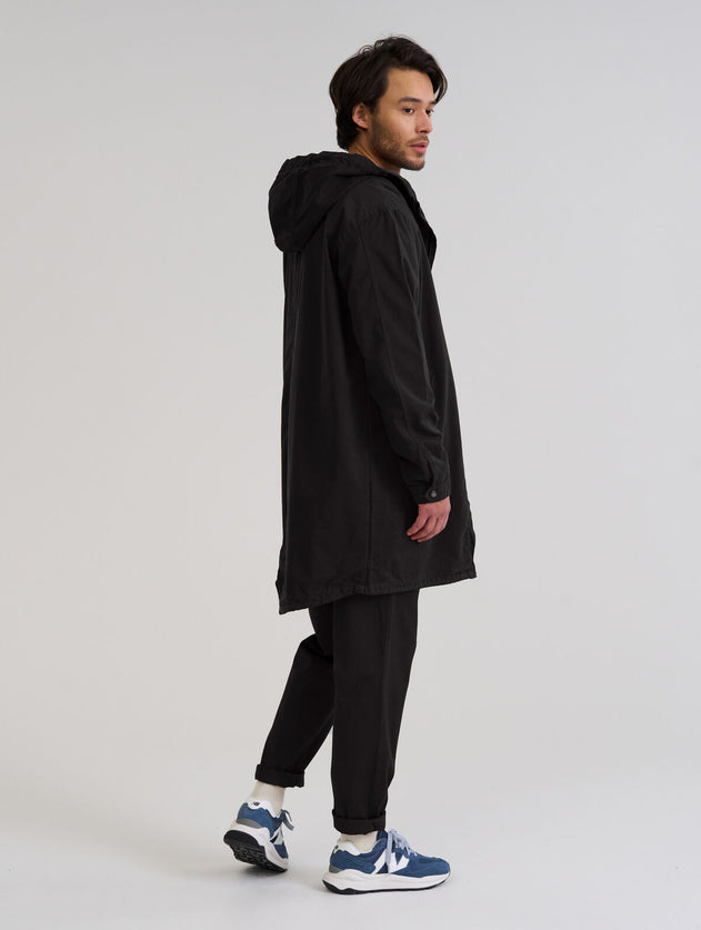 Maxi Anorak Black