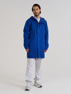 Maxi Anorak Ultramarine Blue