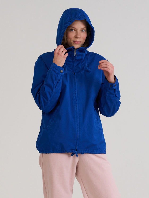 Zipper Anorak Ultramarine Blue