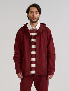 Zipper Anorak Auburn Red