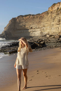 Coco Lace Shorts Cream