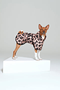 Dog Rain Poncho Pink Panther