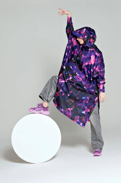 City Lights Rain Poncho