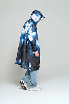 Starry Night Rain Poncho