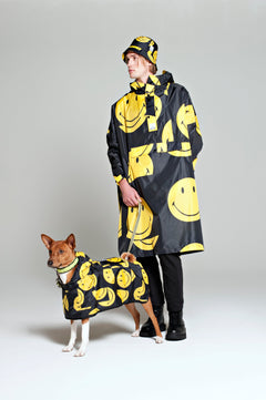 Dog Rain Poncho All Smiles x Smiley