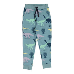Kids' Running Dinosaurs Joggers Blue