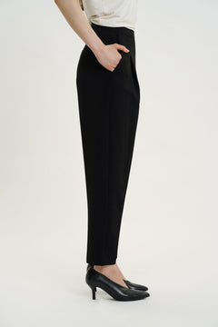 Lee Pleat Pants Black