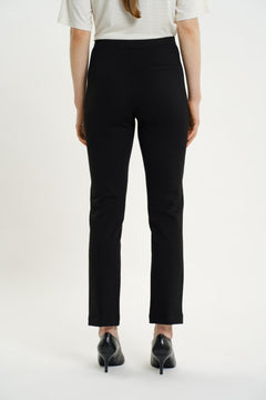 Lou Straight Pants Black