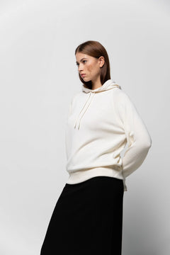 Rhea Merino Hoody Cream